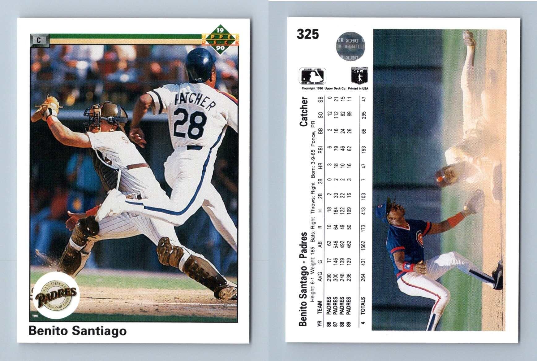 Topps Benito Santiago Baseball Trading Cards