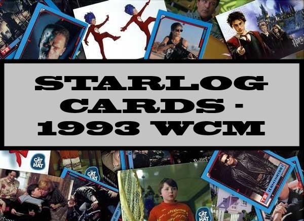 Starlog Cards - 1993 WCM