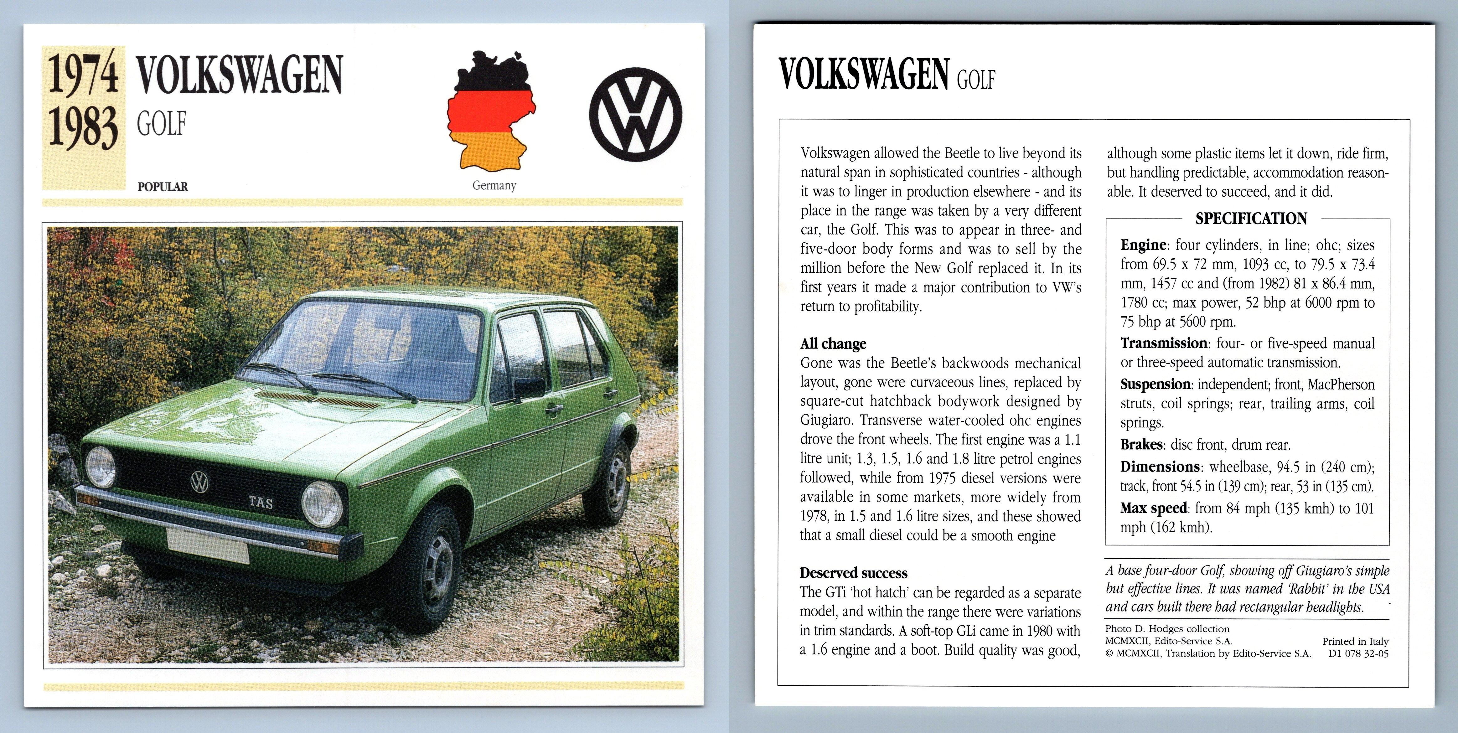 Volkswagen Service Card - Jagoda Tillman