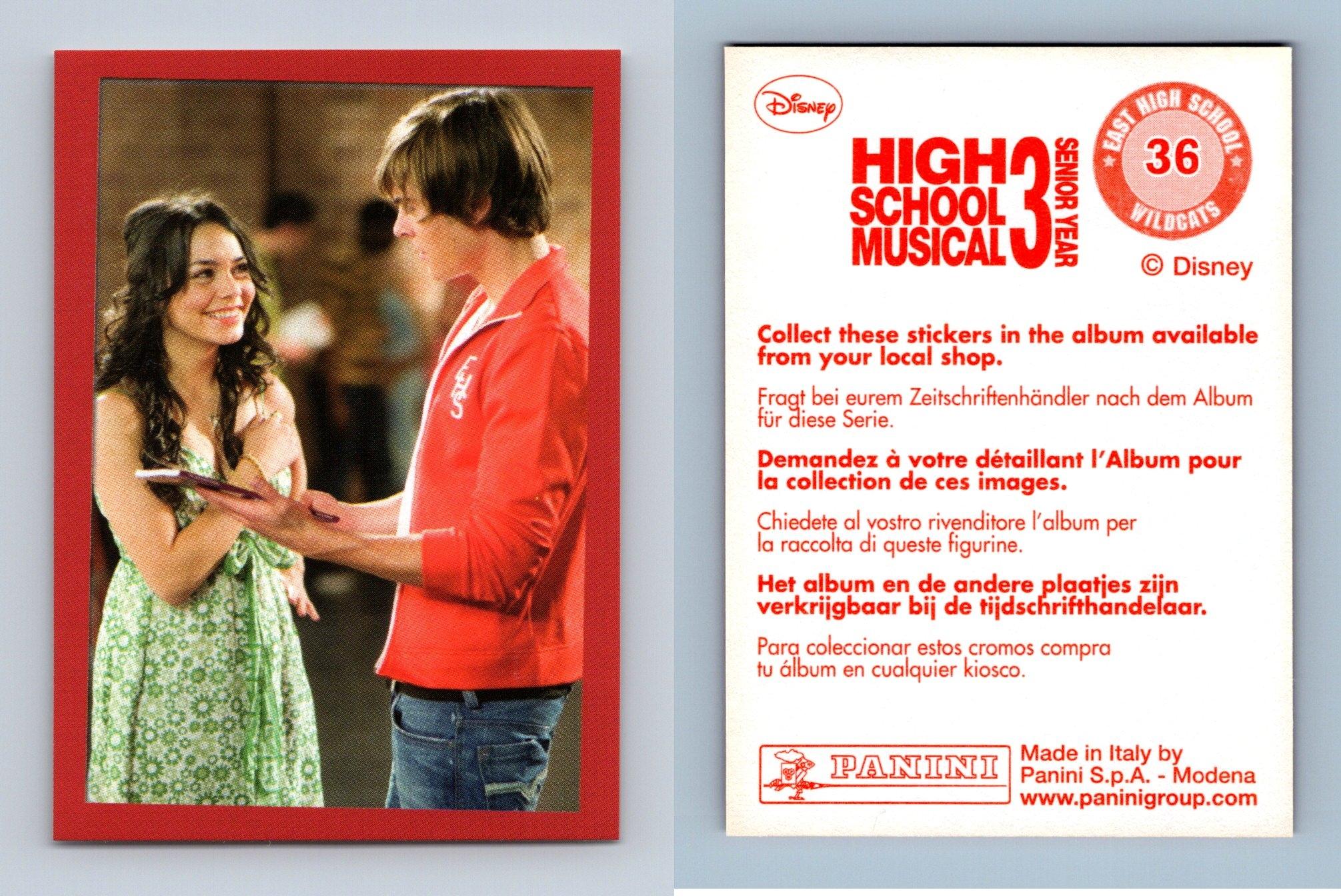 High School Musical 3 Senior Year #36 Disney 2008 Panini Sticker