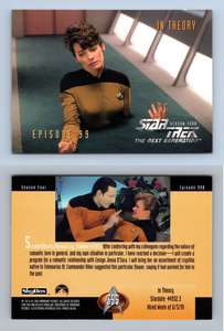 Best Of Both Worlds II #324 Star Trek Next Generation Season 4 Skybox 1996 Card