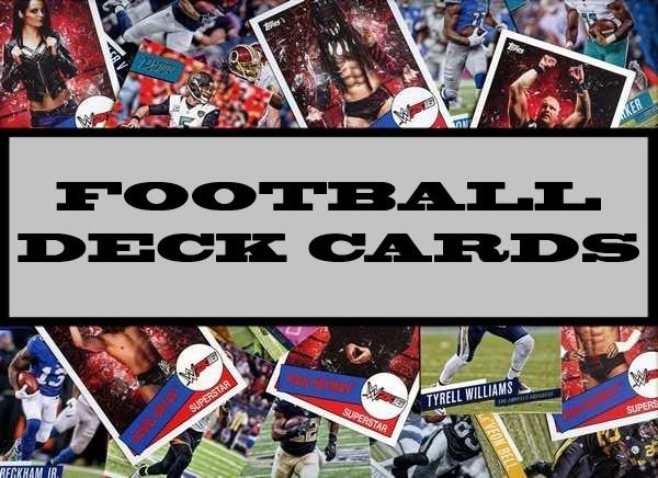 Football Deck Cards