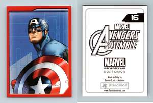 C1777 Hulk #A7 Marvel Avengers Assemble 2013 Panini Foil Sticker 