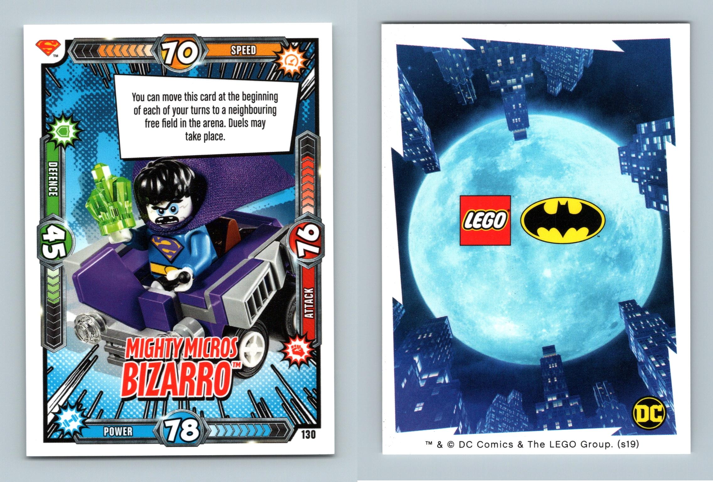 Bizarro #130 Lego Batman Series 1 Mighty Micros TCG Card