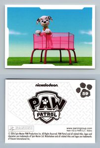 PAW Patrol Panini Sticker 122