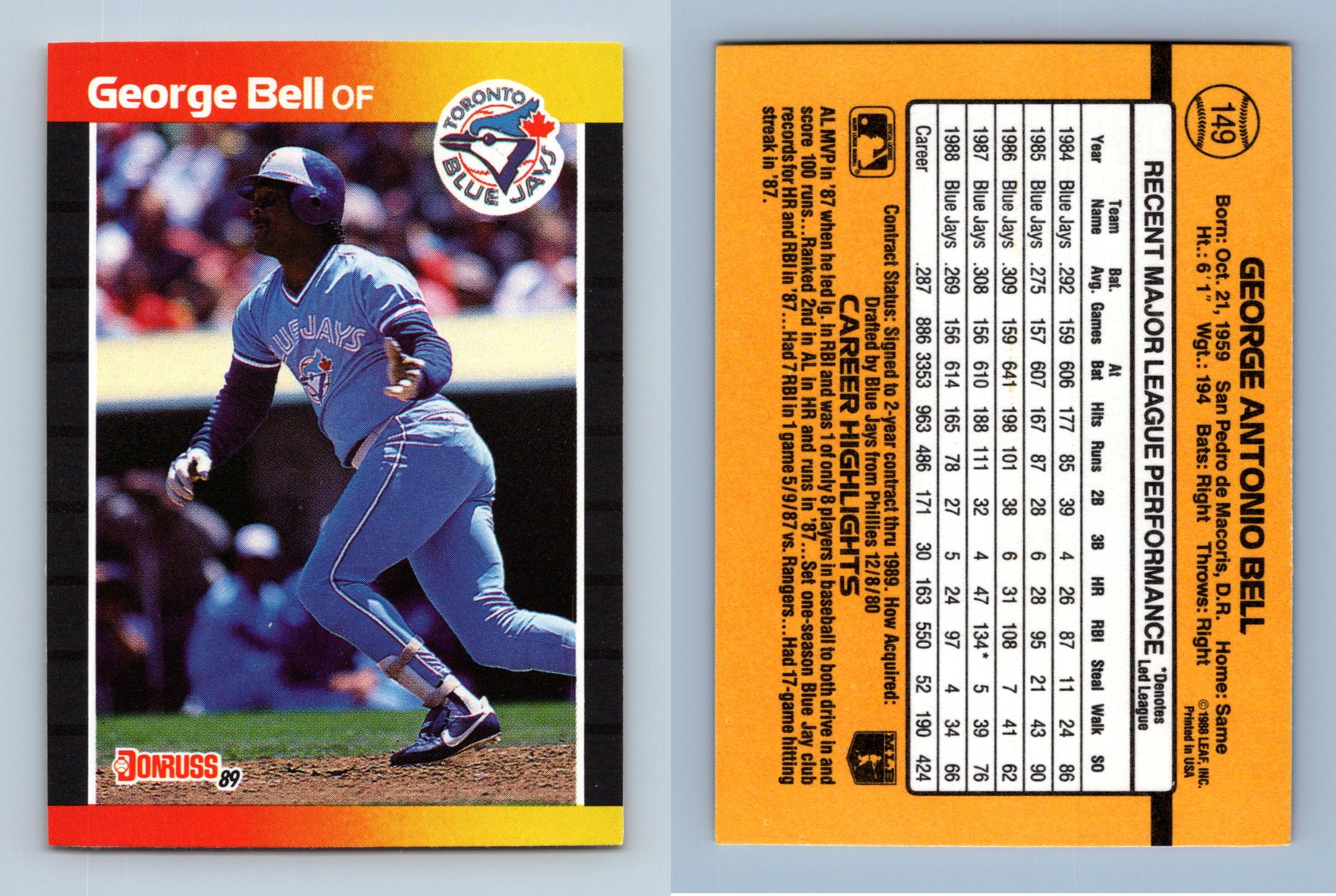 George bell jersey top