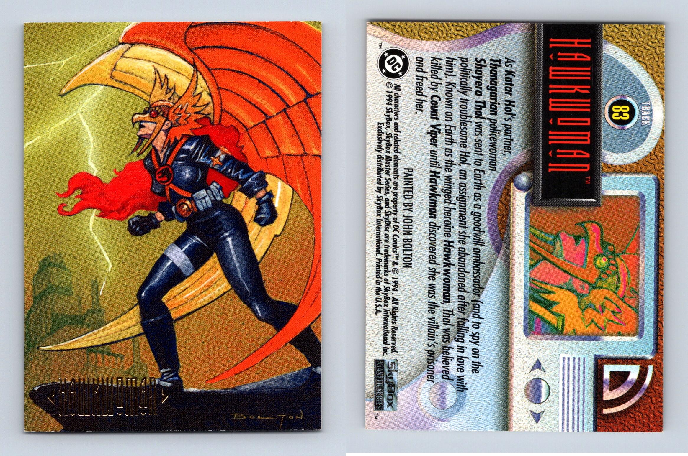 Hawkman #83 DC Comics Master Series 1994 Skybox Trading Card