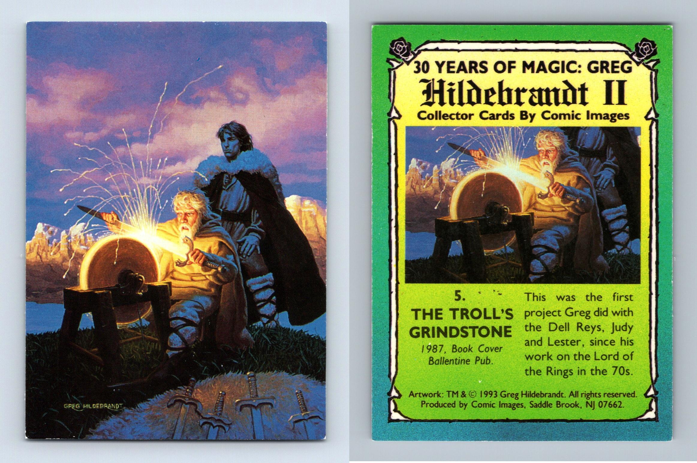 Trolls Grindstone 5 30Years Of Magic Greg Hildebrandt II 1993 Comic