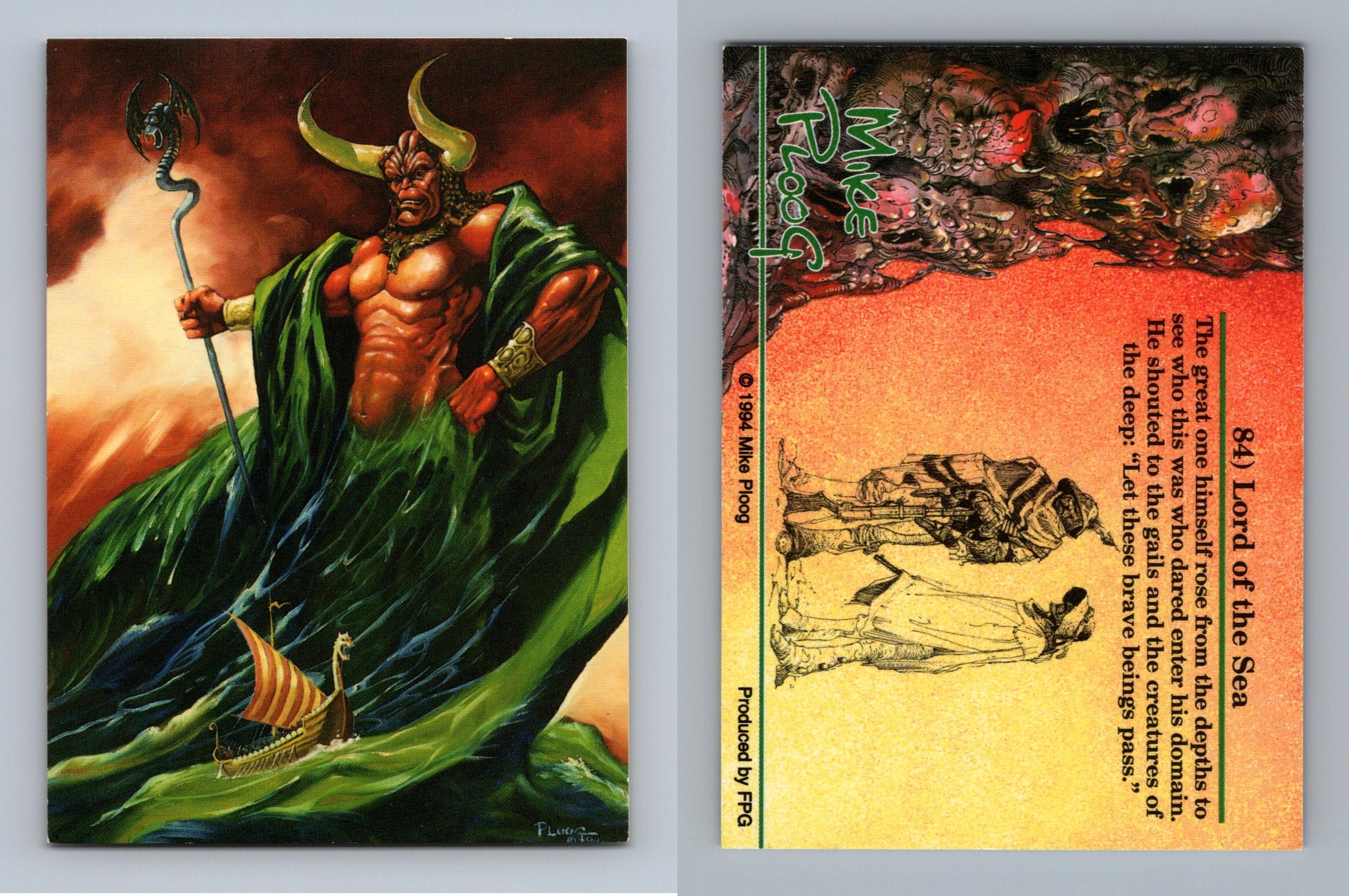 Lord Of The Sea #84 Mike Ploog 1994 FPG Trading Card