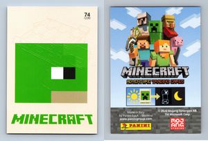 Pig and Parrot Action Glow Karte Minecraft Trading Cards 2021-Nr.224 Vindicator 
