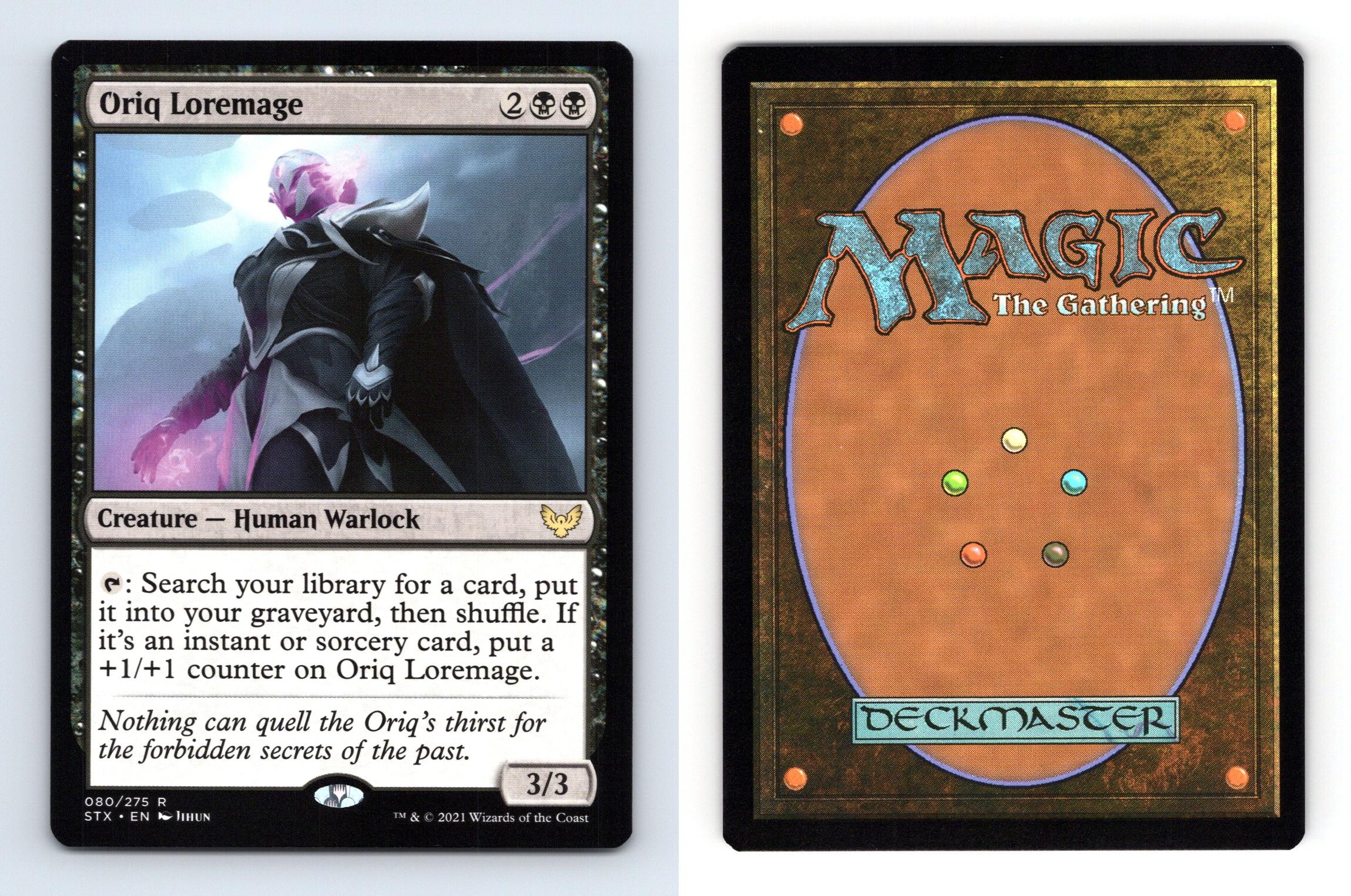Oriq Loremage 80/275 MTG Strixhaven Rare 2021 TCG Card