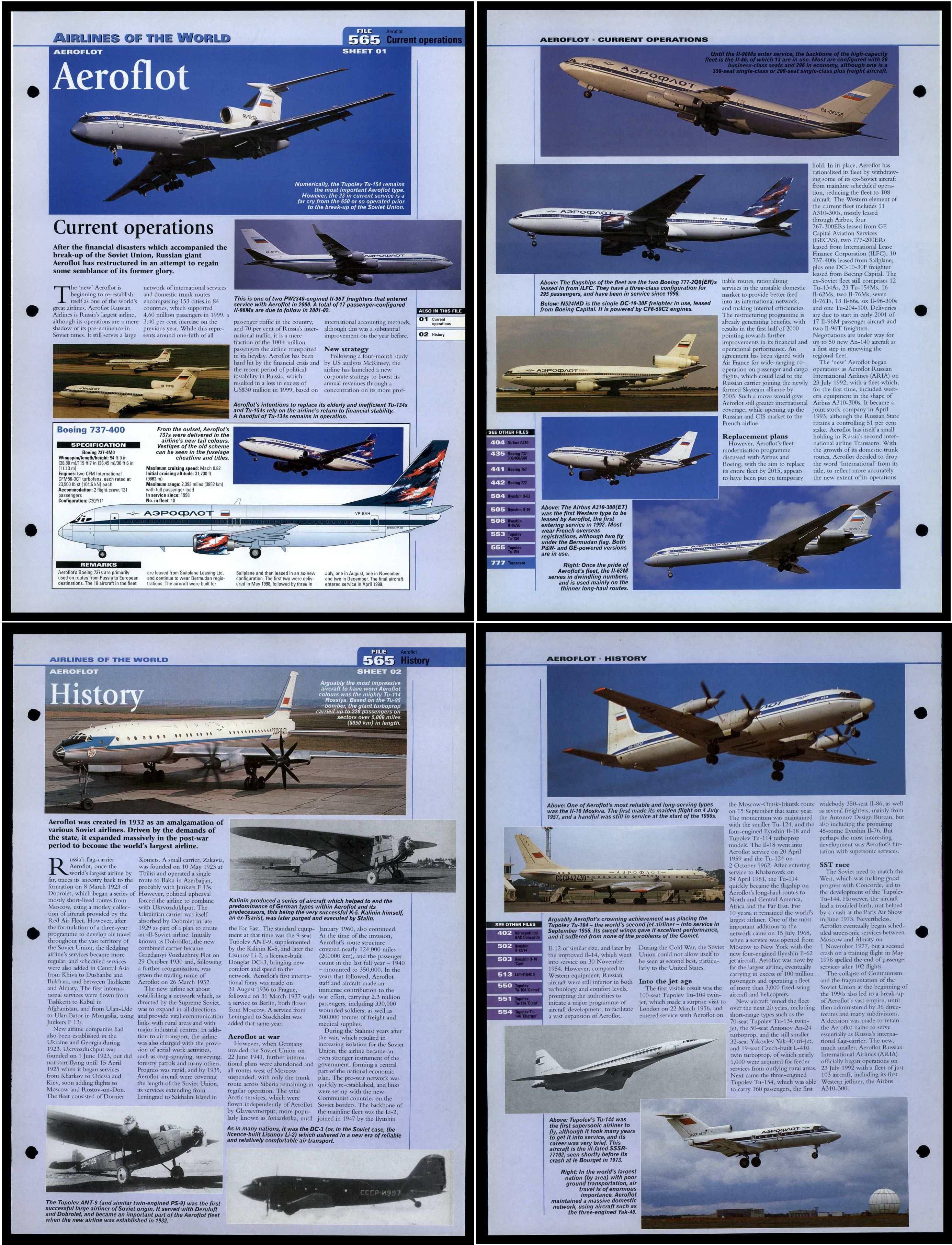 Aeroflot deals one world