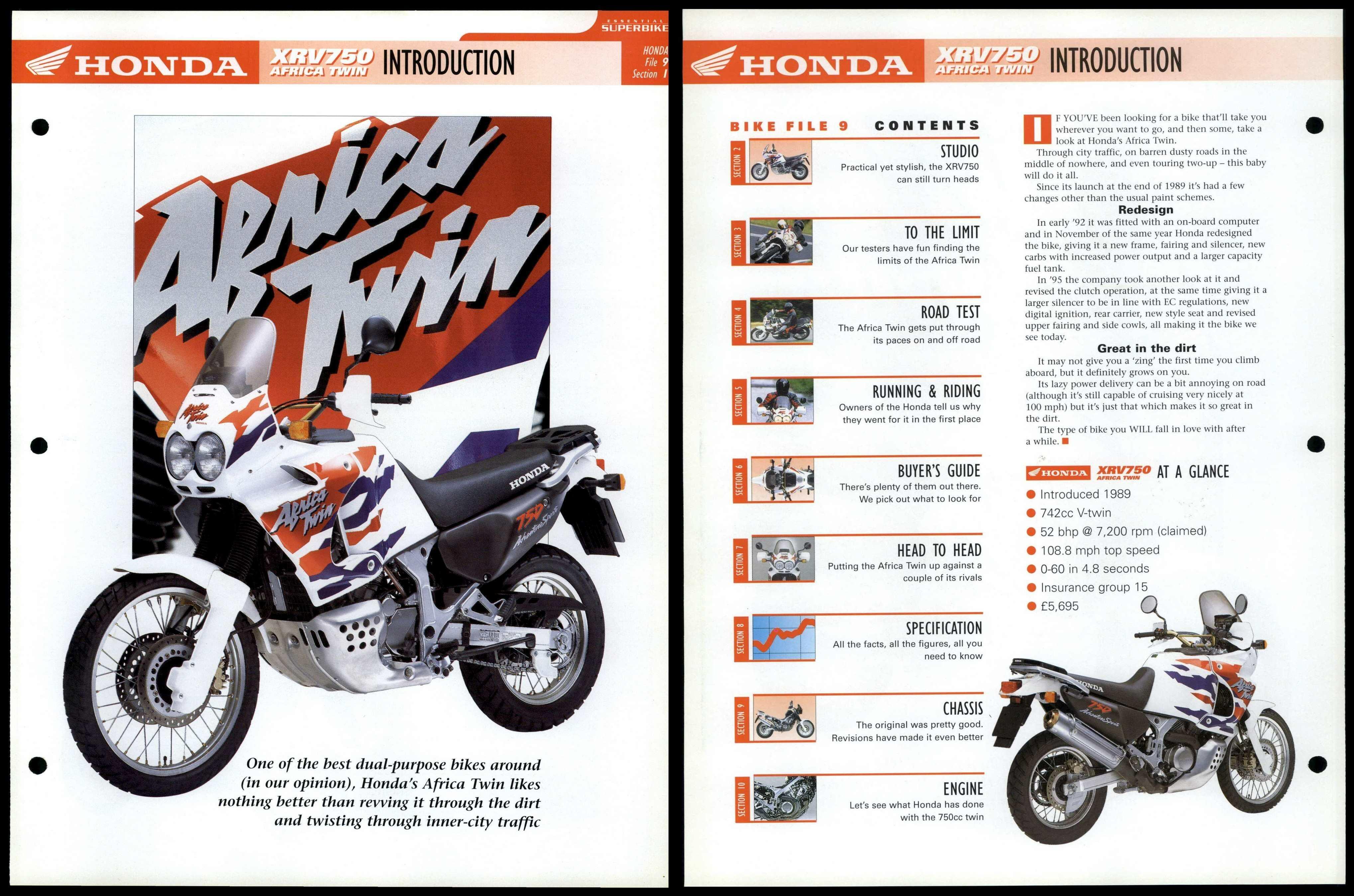 Honda xrv hot sale 750 africa twin