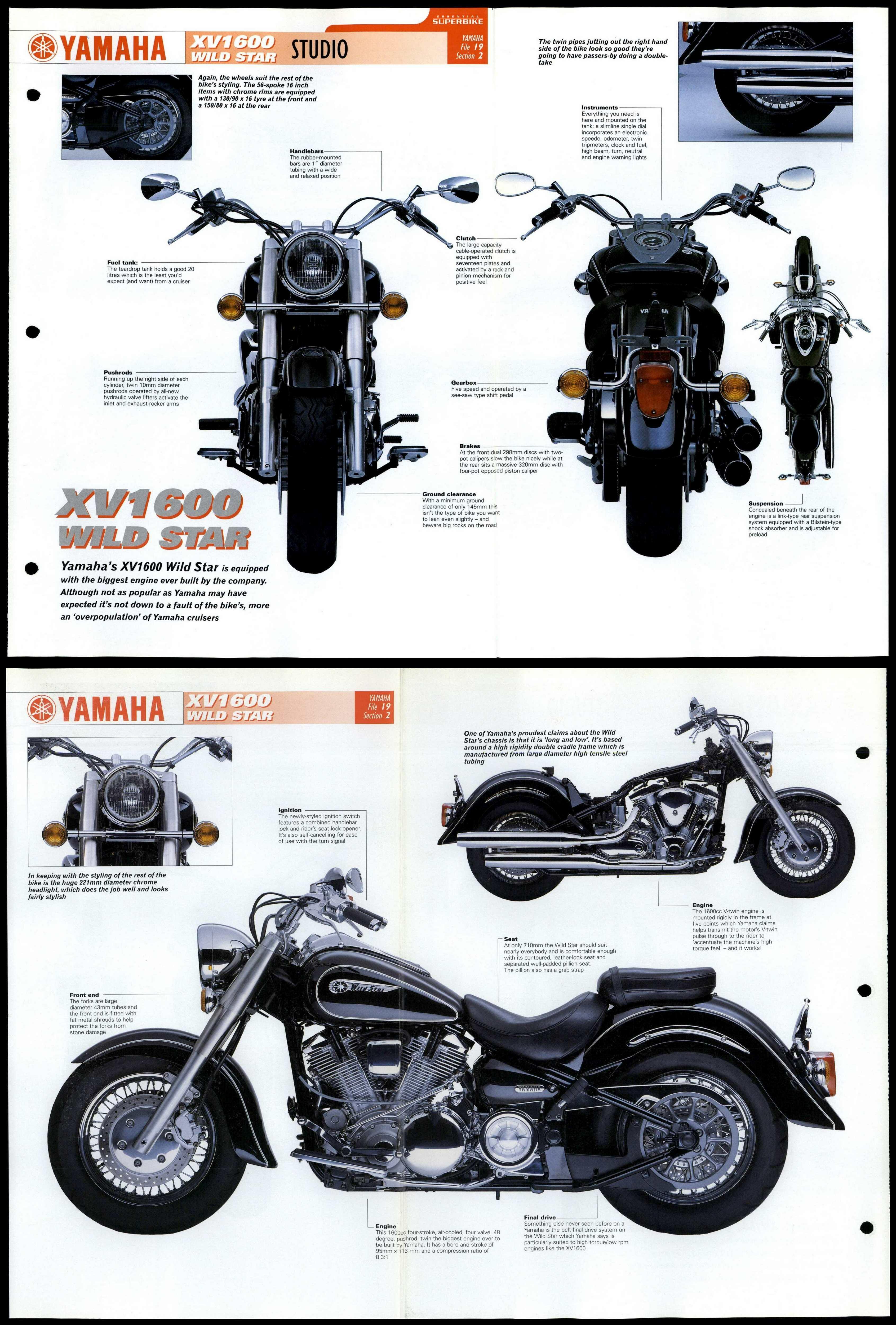 Yamaha xv1600 hotsell