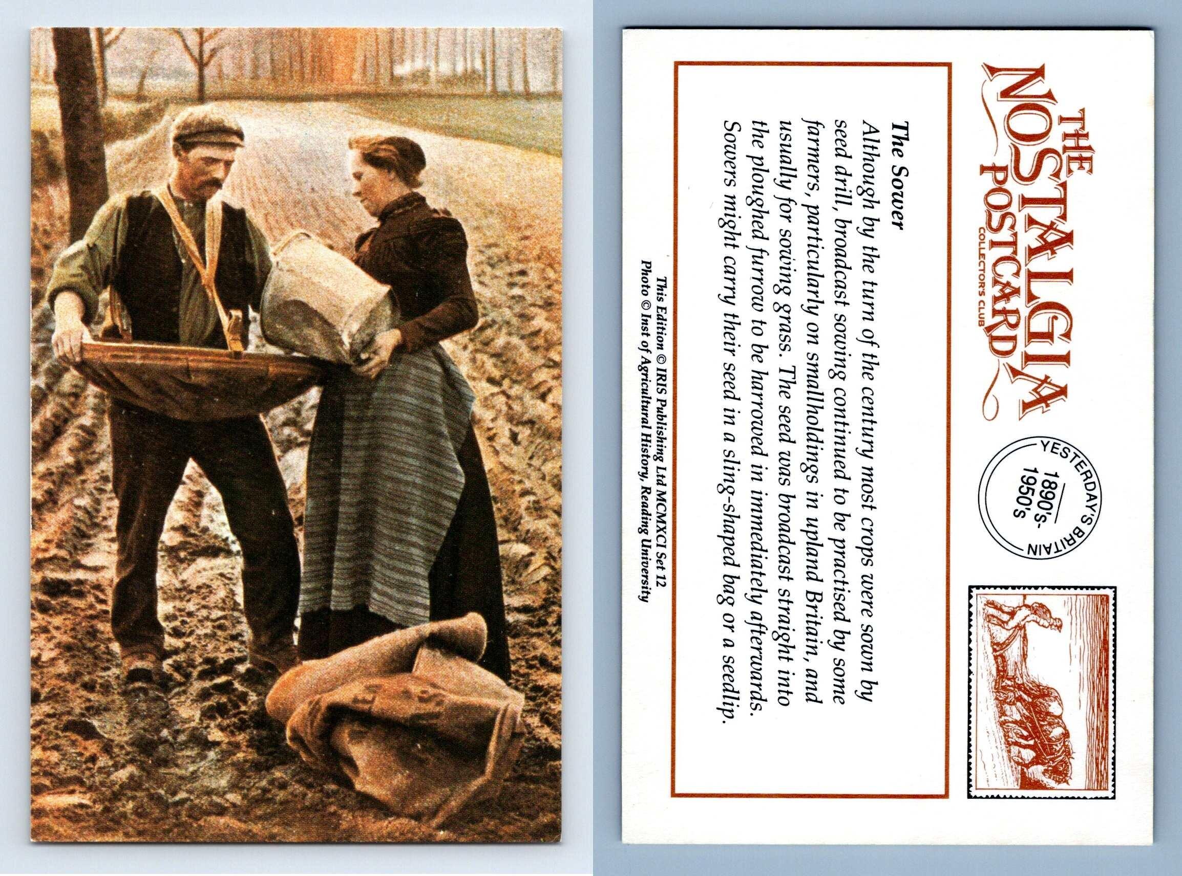The Sower Country Life The Nostalgia Postcard Collectors Club