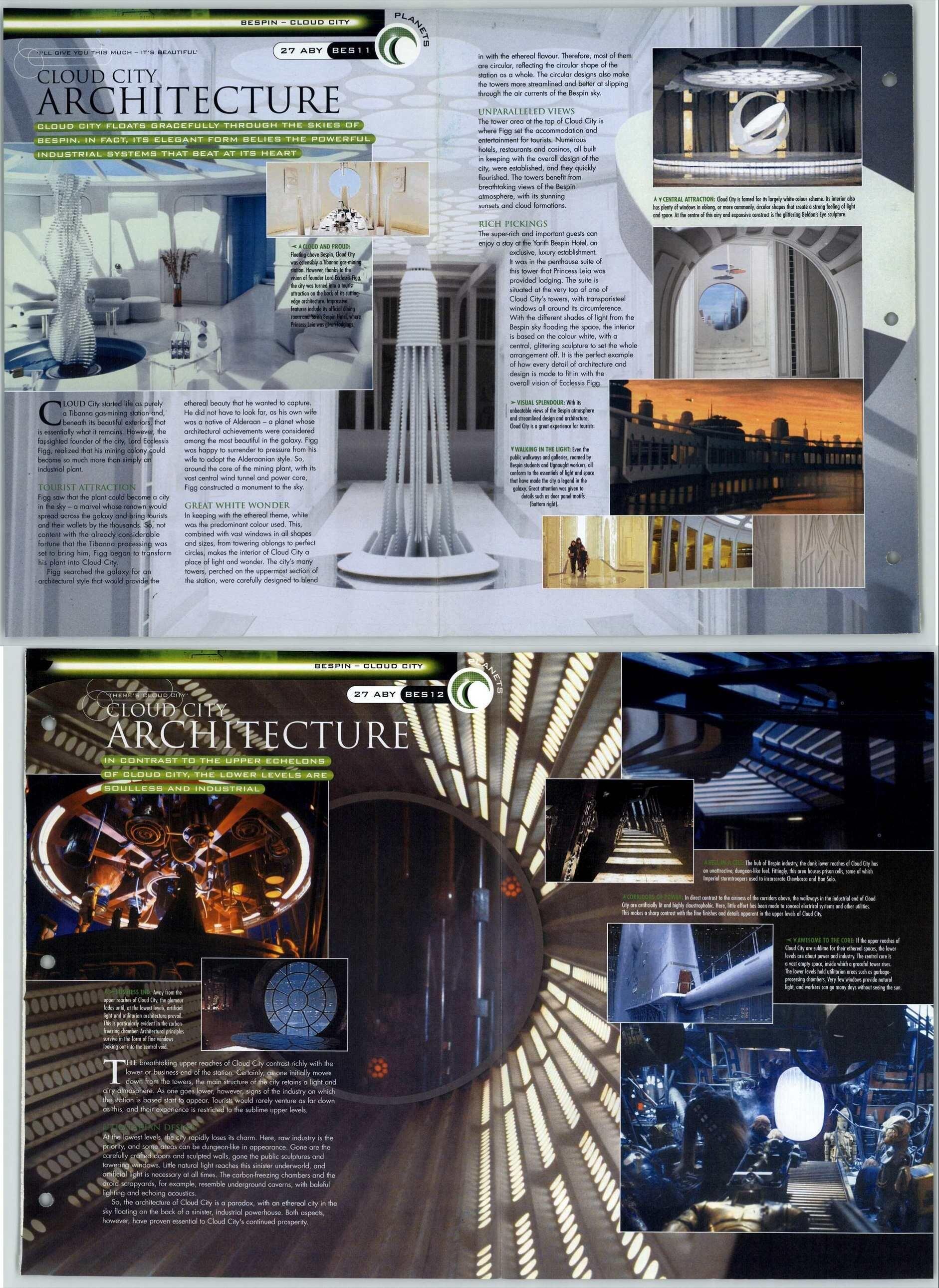Cloud City Architecture BES1112 Bespin Star Wars Fact