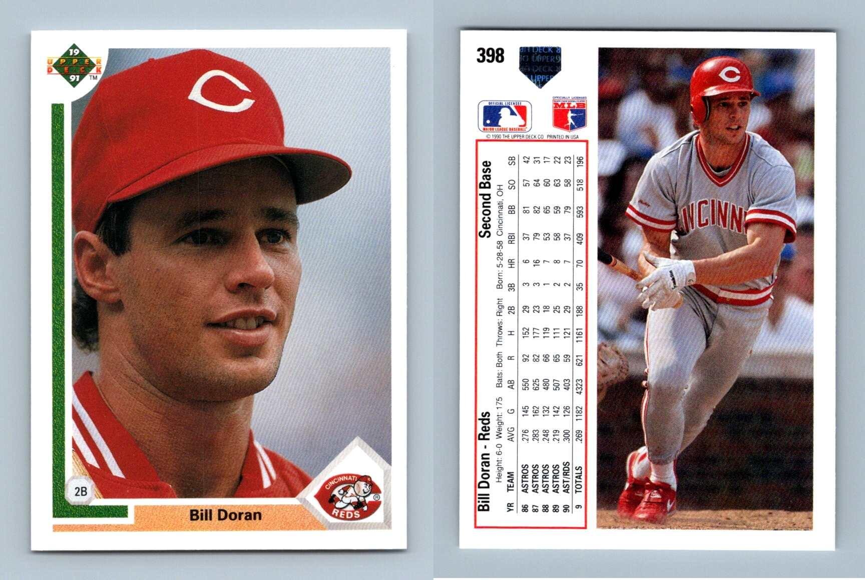 1991 Bill Doran Baseball Card 