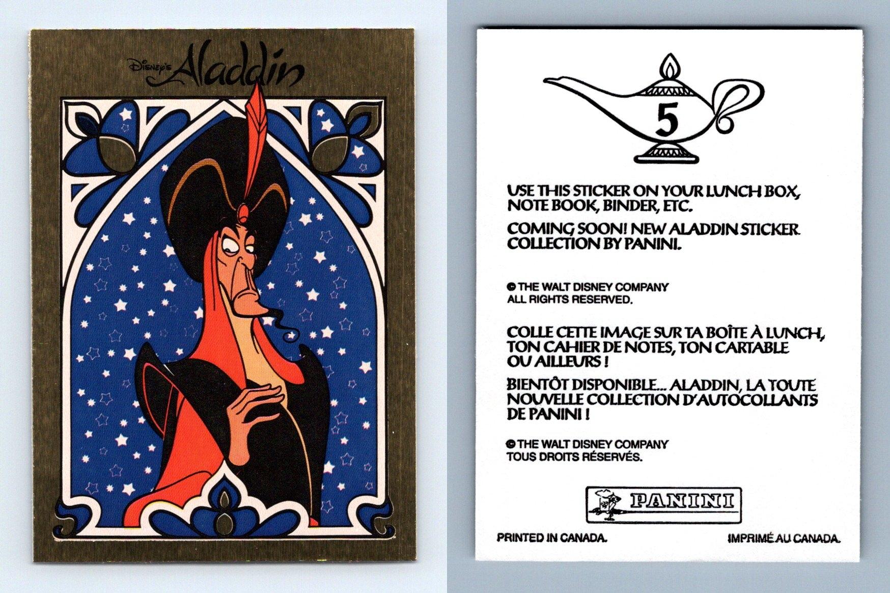 CS.5 PANINI 1993 N FIGURINA ALADDIN ED 161 