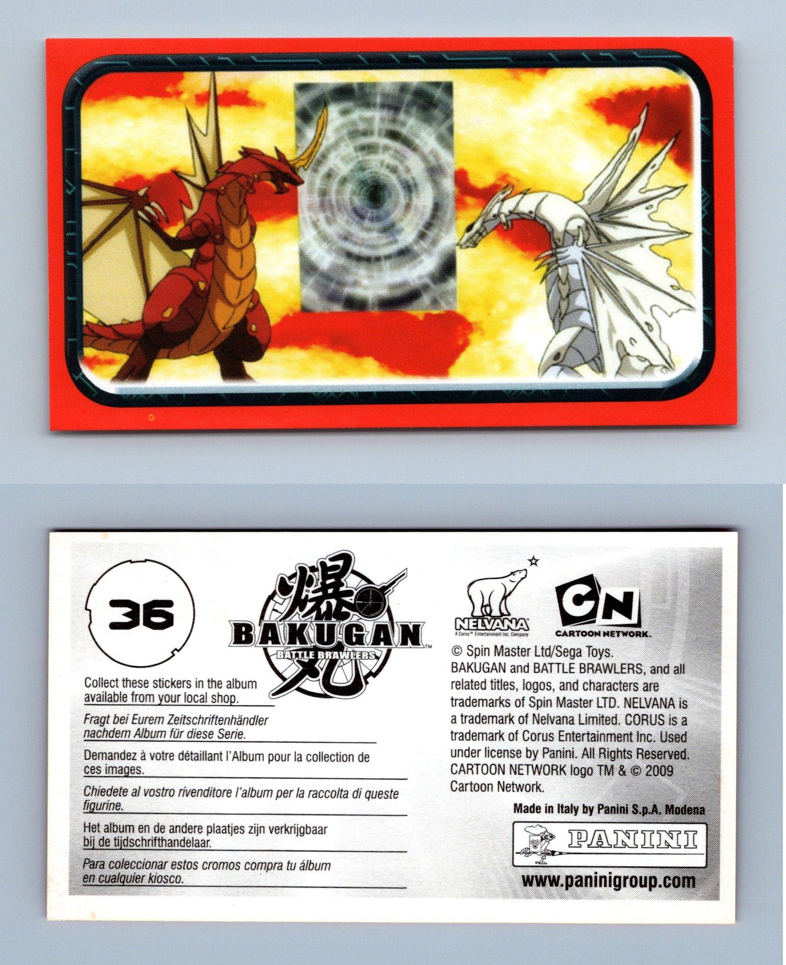 Bakugan Battle Brawlers 36 Panini 2009 Sticker