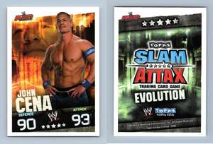 Mark Henry Raw Card WWE Slam Attax Evolution 