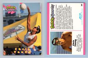 Checklist #100 Beach Sports 1992 Trading Card