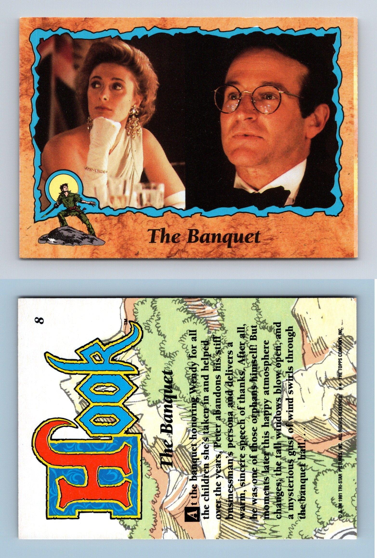 The Banquet #8 Hook 1991 Topps Trading Card