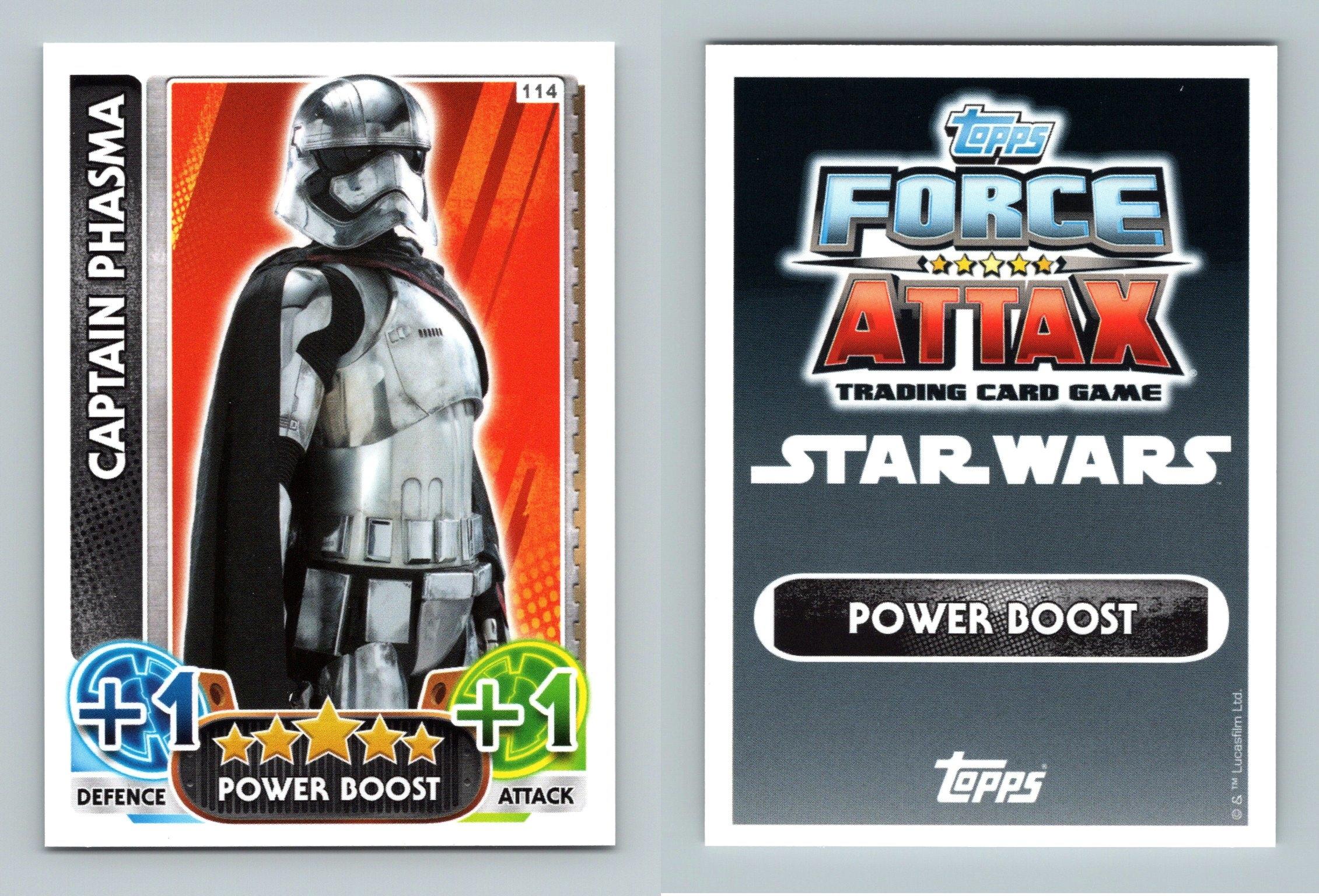 Captain Phasma 114 Star Wars Force Attax The Force Awakens 2016