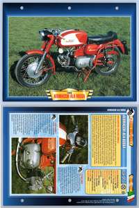 1958 Classic Motorbikes Ariel LH Colt Atlas Motorbike Fact File Card 