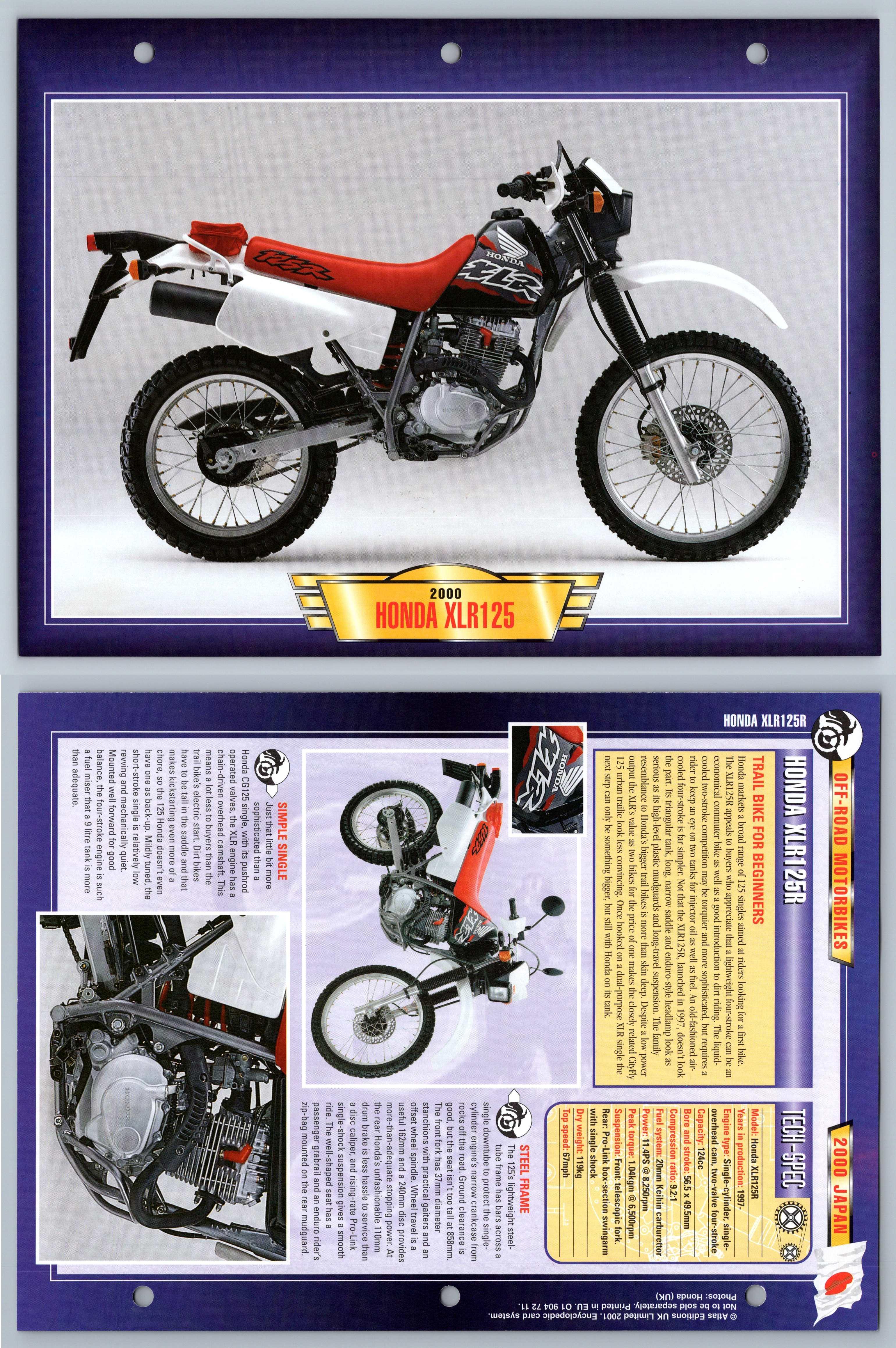 Honda xlr 125 sale
