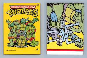 Donatello #3 Teenage Mutant Hero Turtles 1990 Topps Sticker C1369 