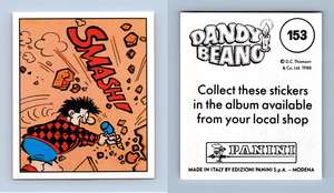 Dandy Beano #159 Panini 1988 Sticker Banana Man C1490 