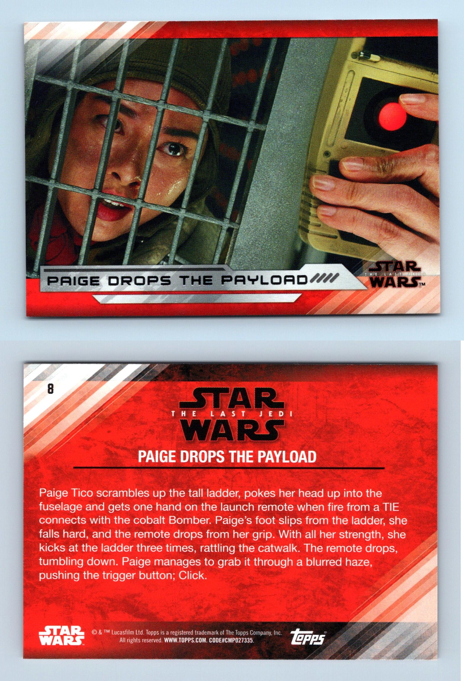Drops Payload #8 Star Wars The Last Jedi Series 2 Topps ...