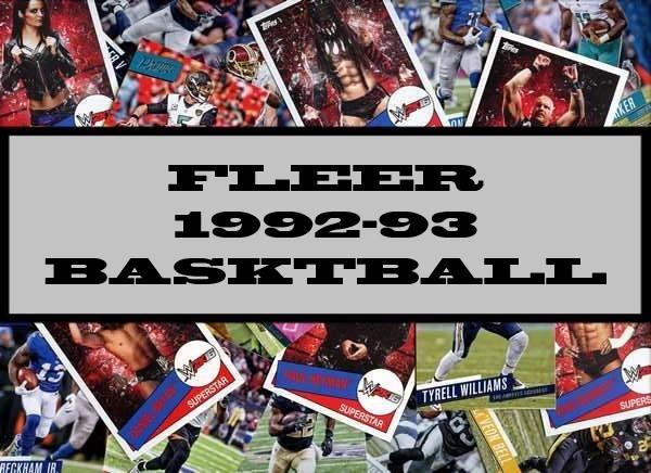 Fleer 1992-93 Basketball