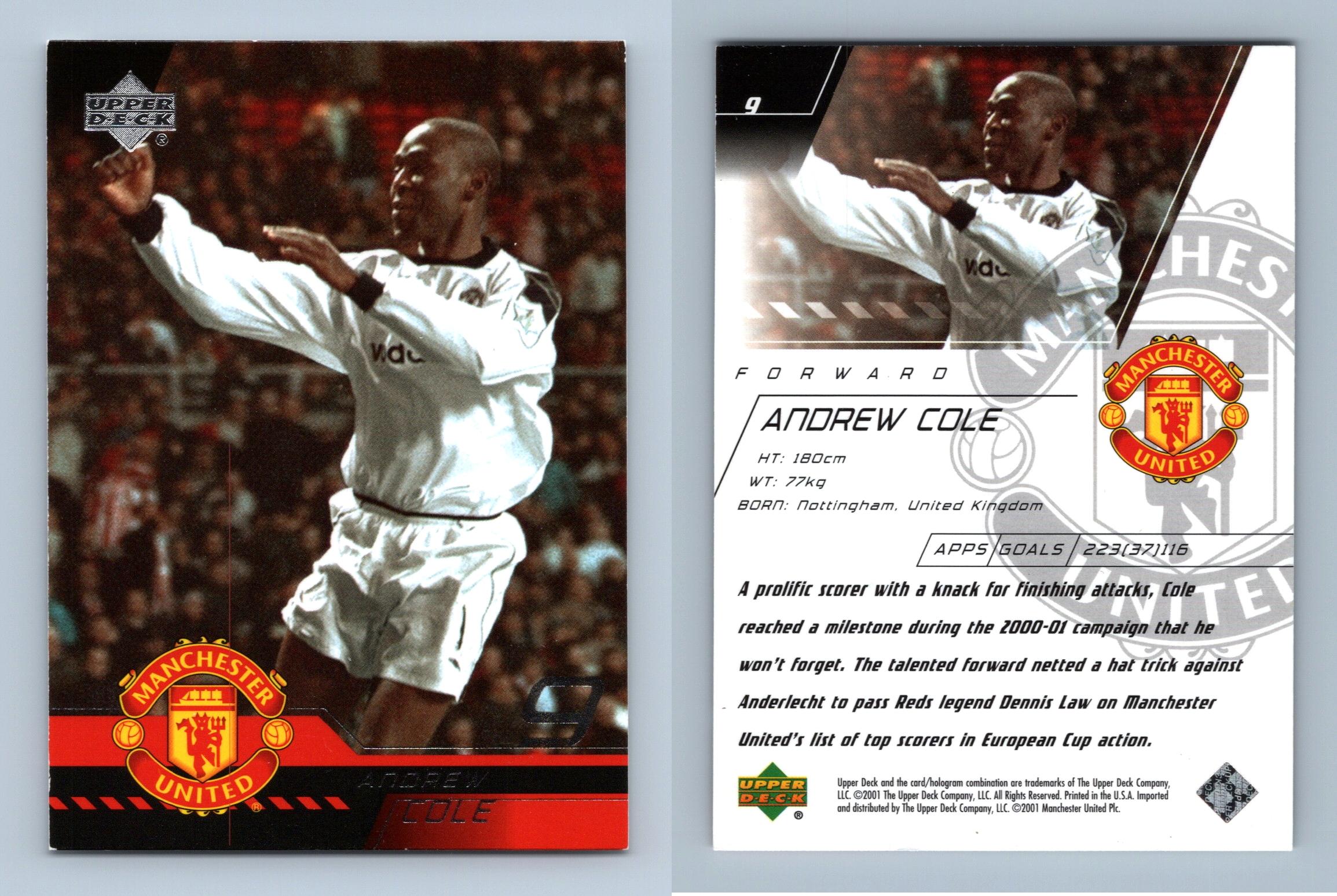 2002 Upper Deck Manchester United Match-Worn Shirt デビッド 