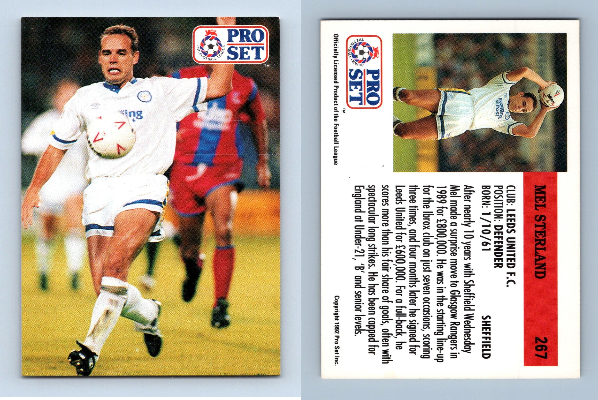 Mitchell Thomas West Ham #349 English League 1991-92 Pro Set