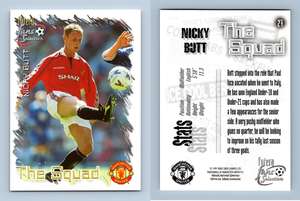 Roy Keane #66 Manchester Utd Fans Selection 1999 Futera Trading Card 