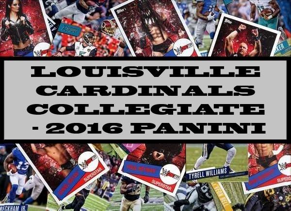 Louisville Cardinals Collegiate - 2016 Panini