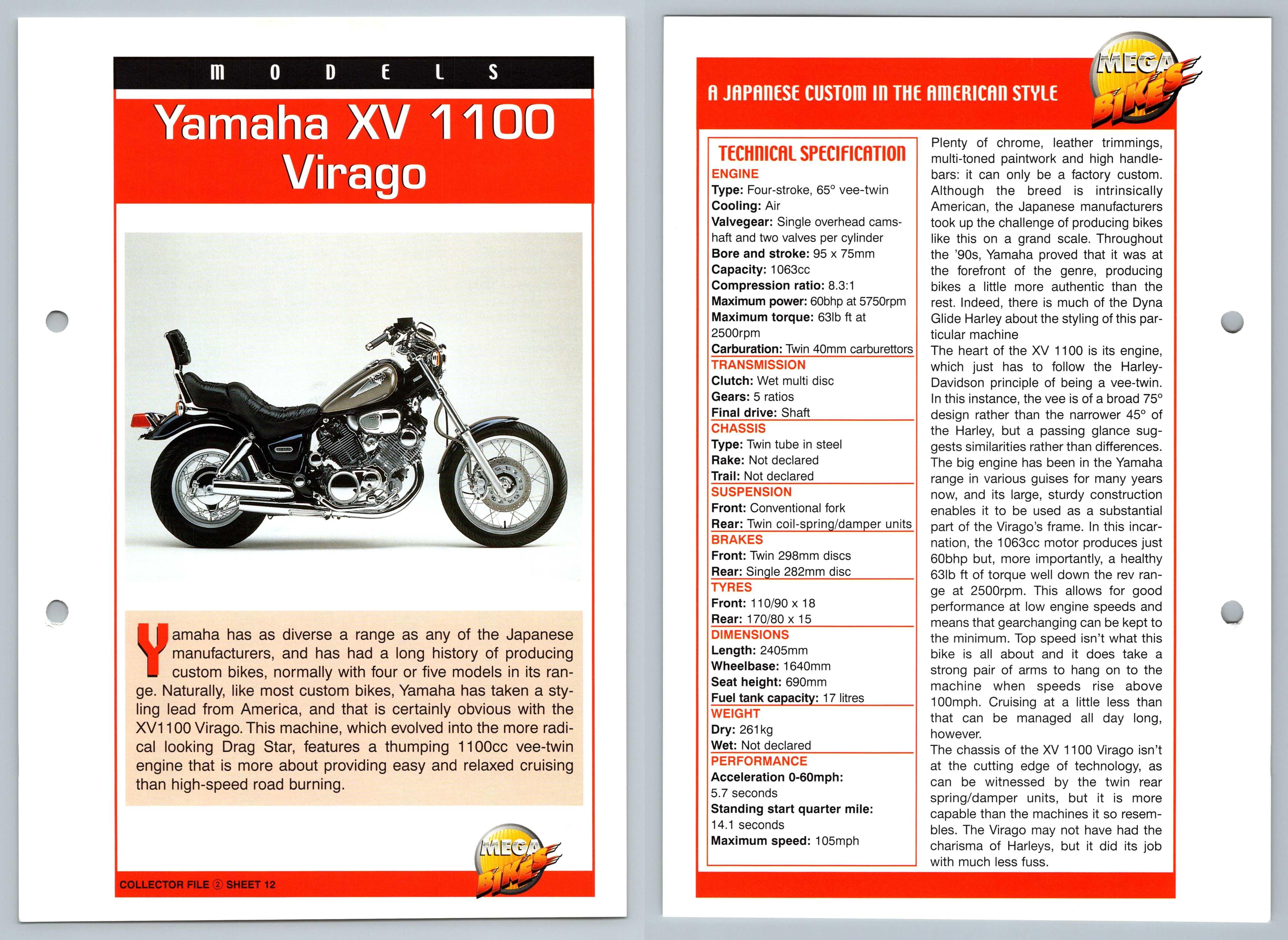 Yamaha 2024 virago 110