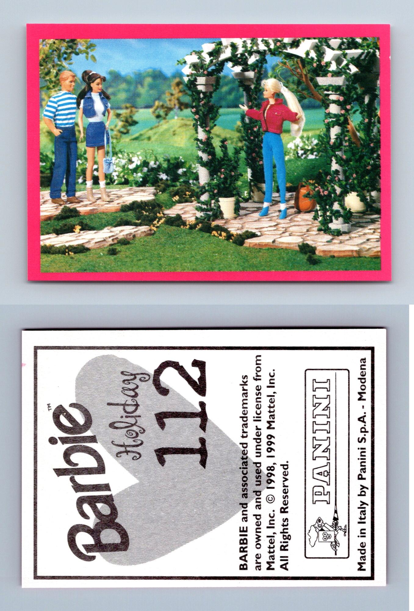 Barbie Holiday 112 Panini 1999 Sticker