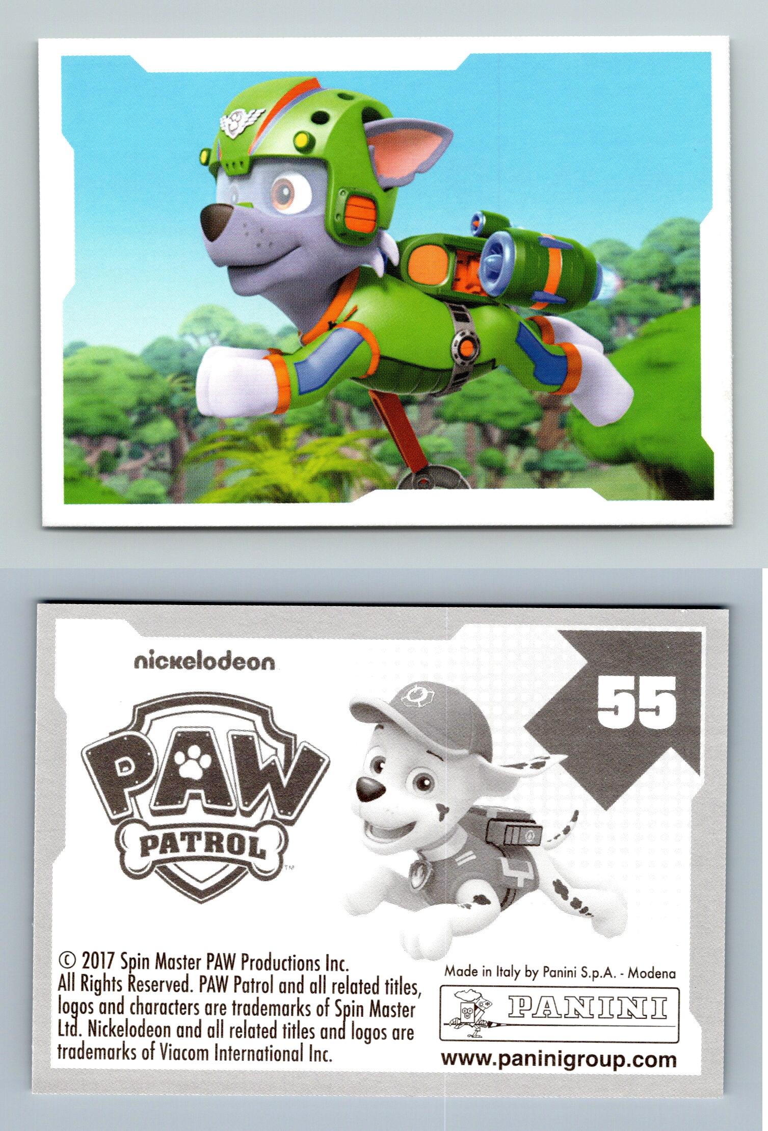 Paw Patrol 55 Panini 2017 Nickelodeon Sticker