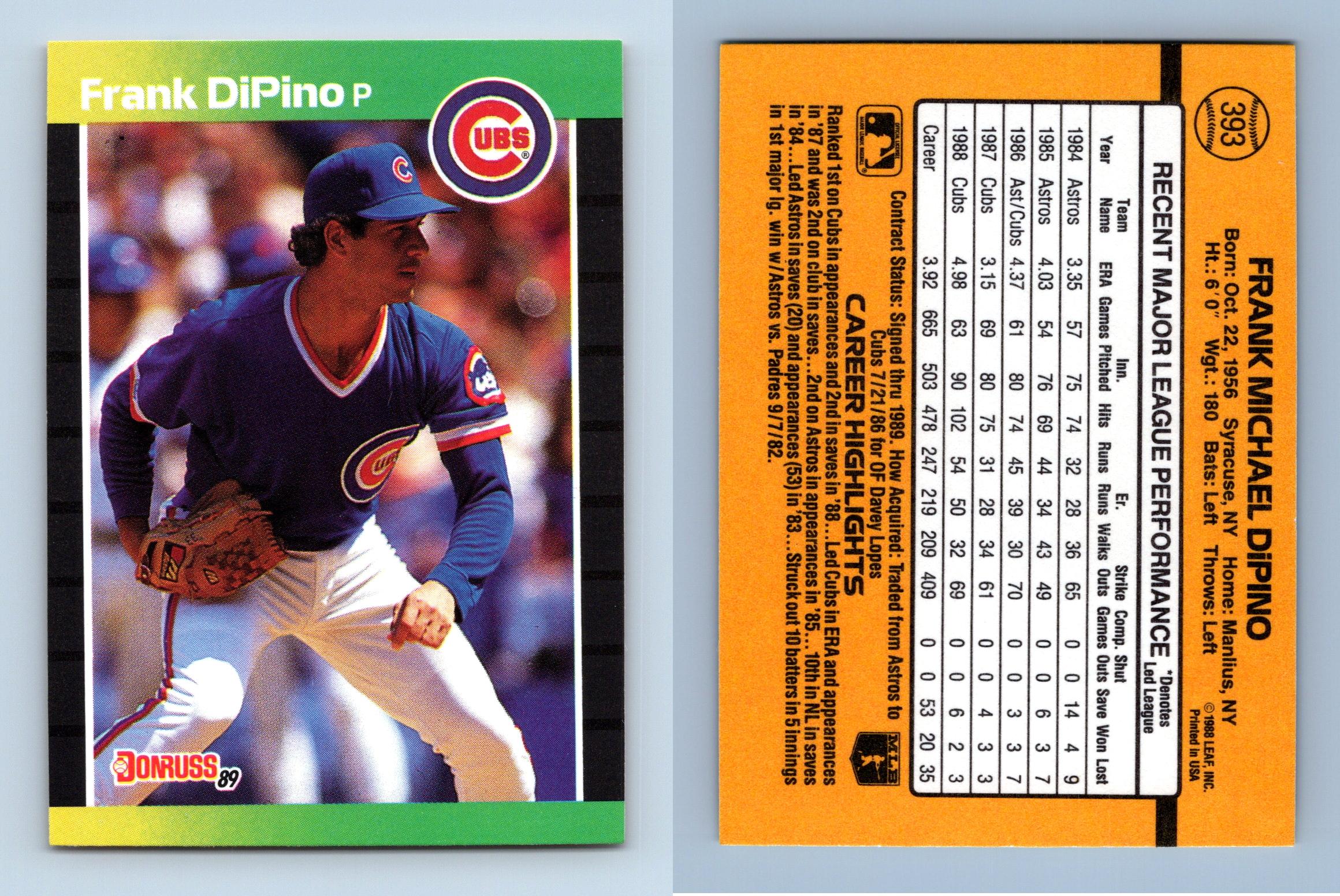 Rob Dibble - Reds #426 Donruss 1989 Baseball RC Trading Card