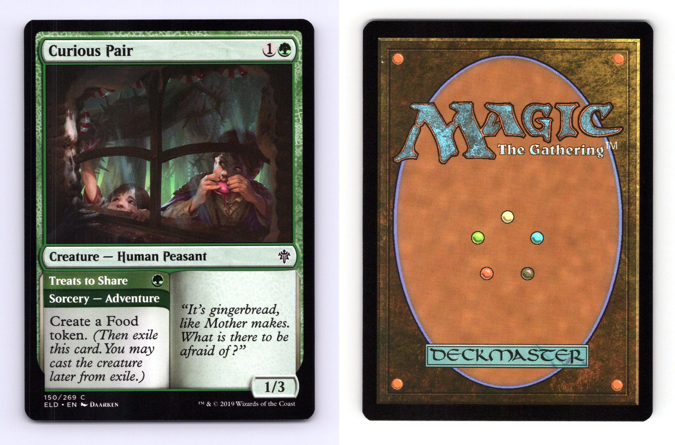 Curious Pair 150/269 MTG Throne Of Eldraine 2019 Common TCG Card