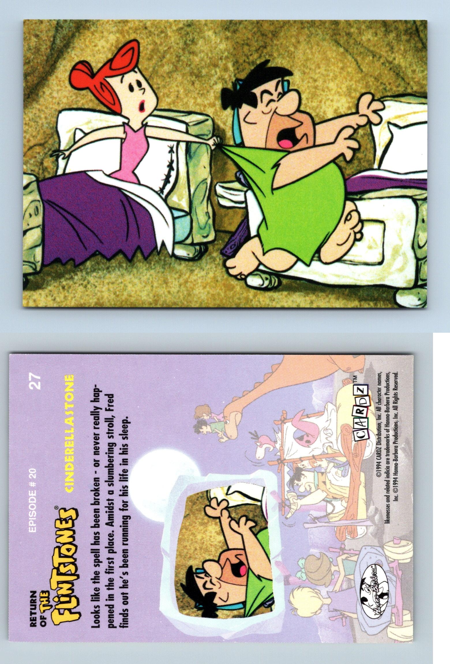 Cinderellastone 27 Return Of The Flintstones 1994 Cardz Trading Card 3593