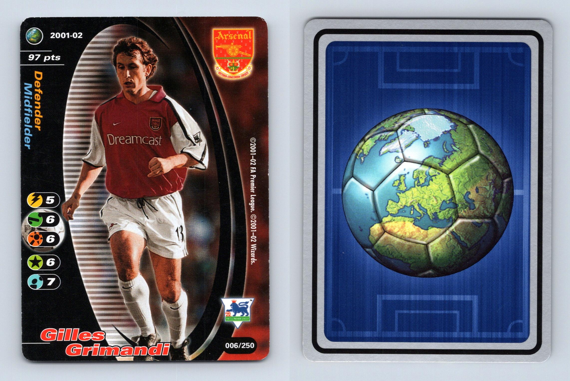 Danny Mills - Leeds #129/250 Football Champions 2001-2 TCG Card