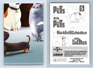 Panini Sticker Nr 29 Pets Movie 