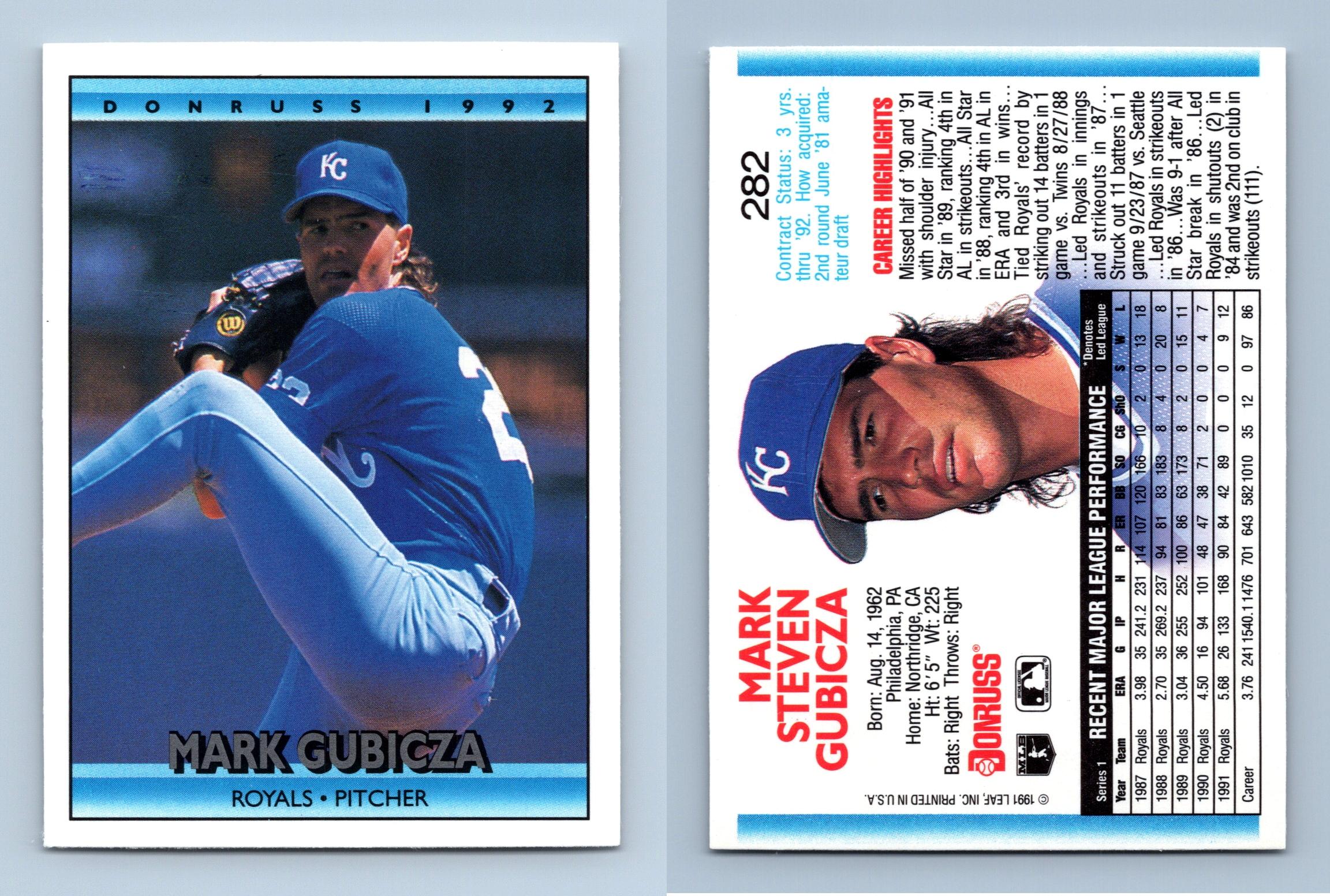 Brent Knackert - Mariners #608 Donruss 1992 Baseball Trading Card