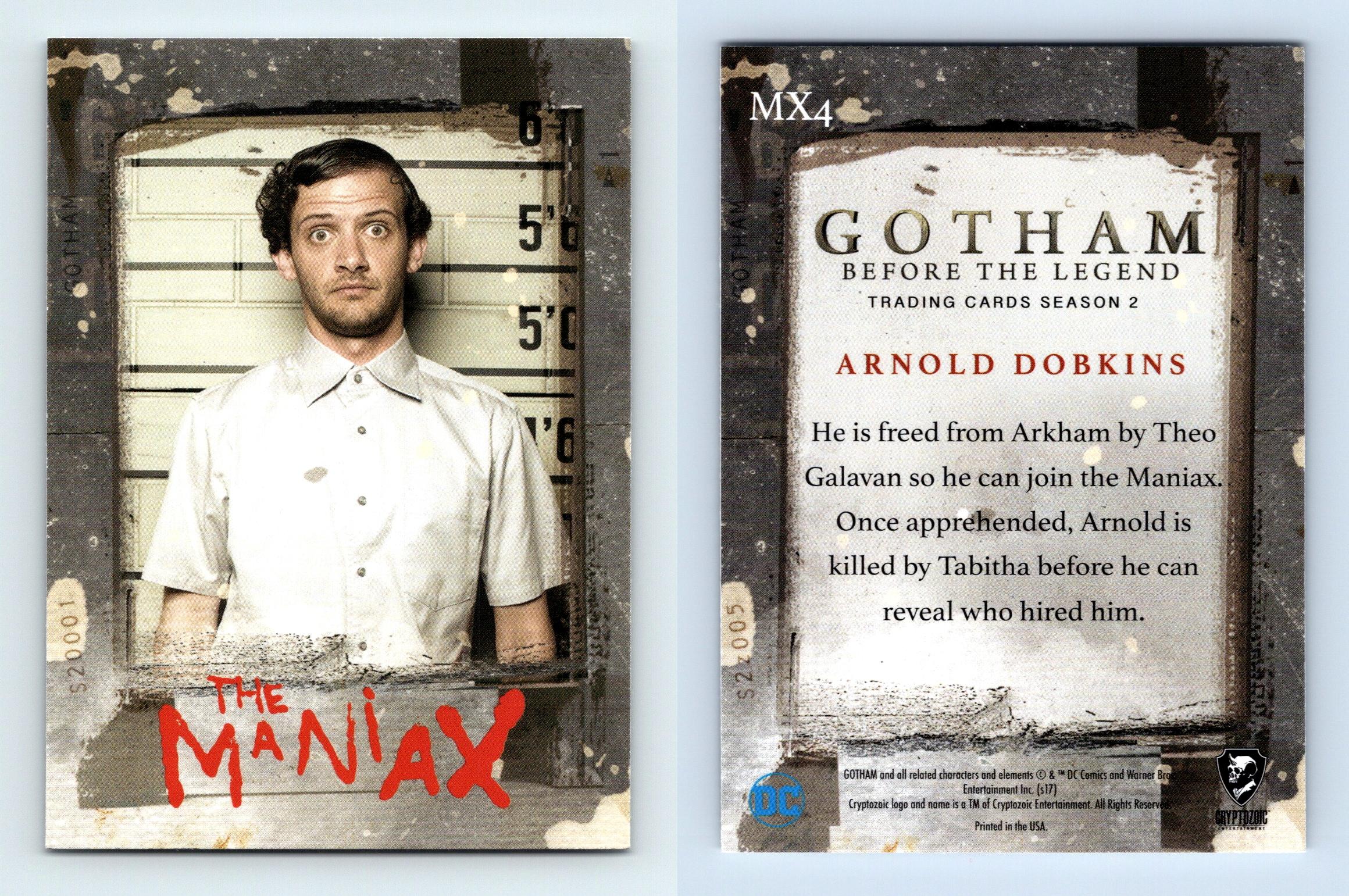 GOTHAM SEASON 2 NEW DAY DARK KNIGHTS INSERT CARD ND4 HARVEY DENT