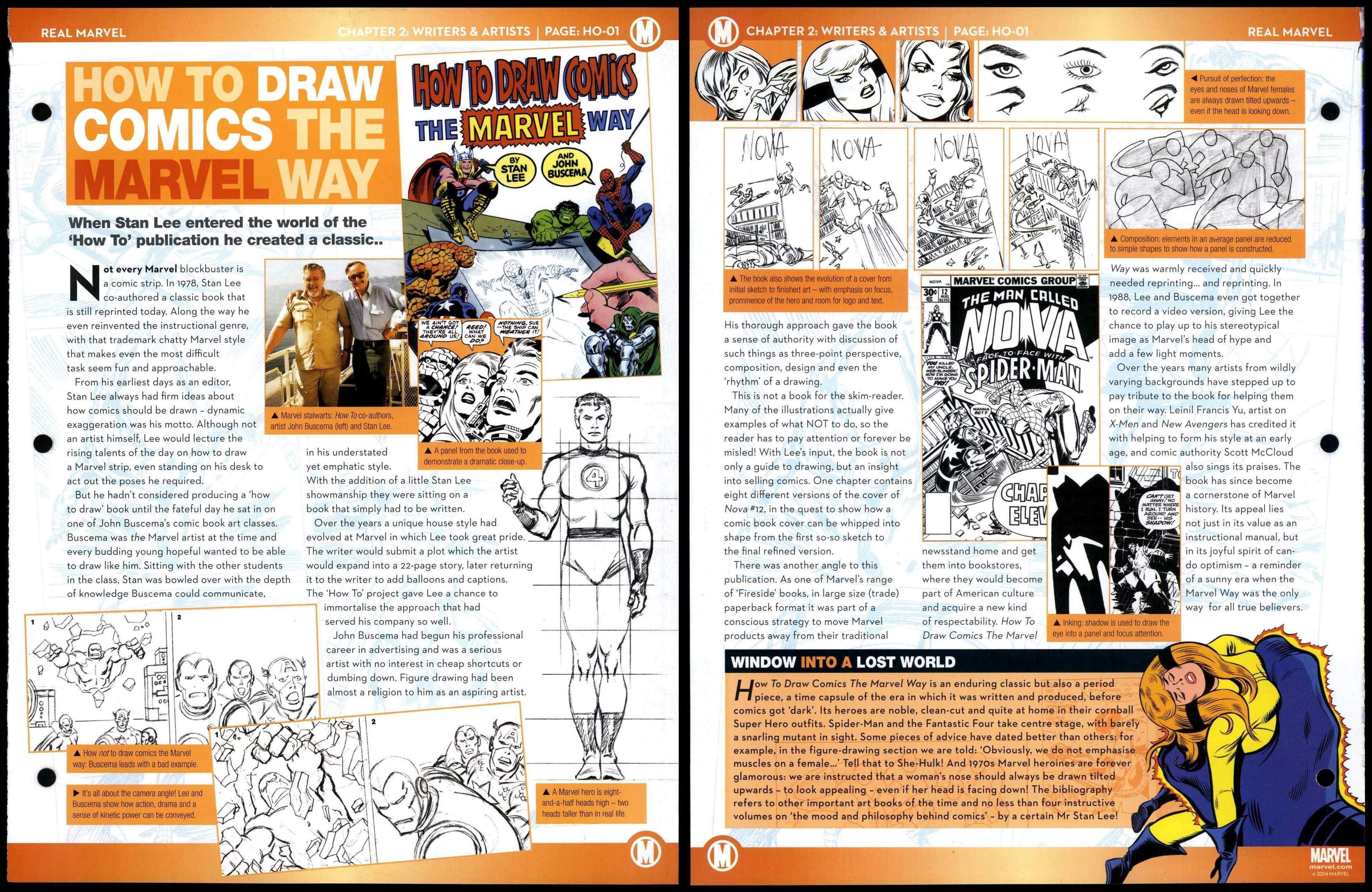 How To Draw Comics The Marvel Way, Book by Stan Lee, John Buscema, Official Publisher Page