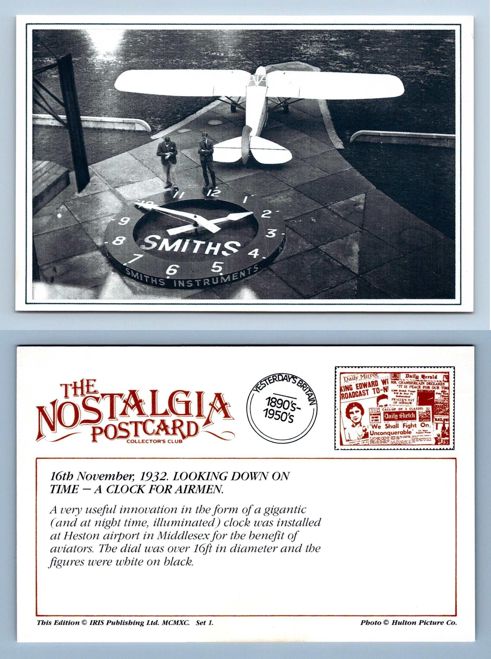 16th November 1932 Looking Down On Time A Clock For Airmen News