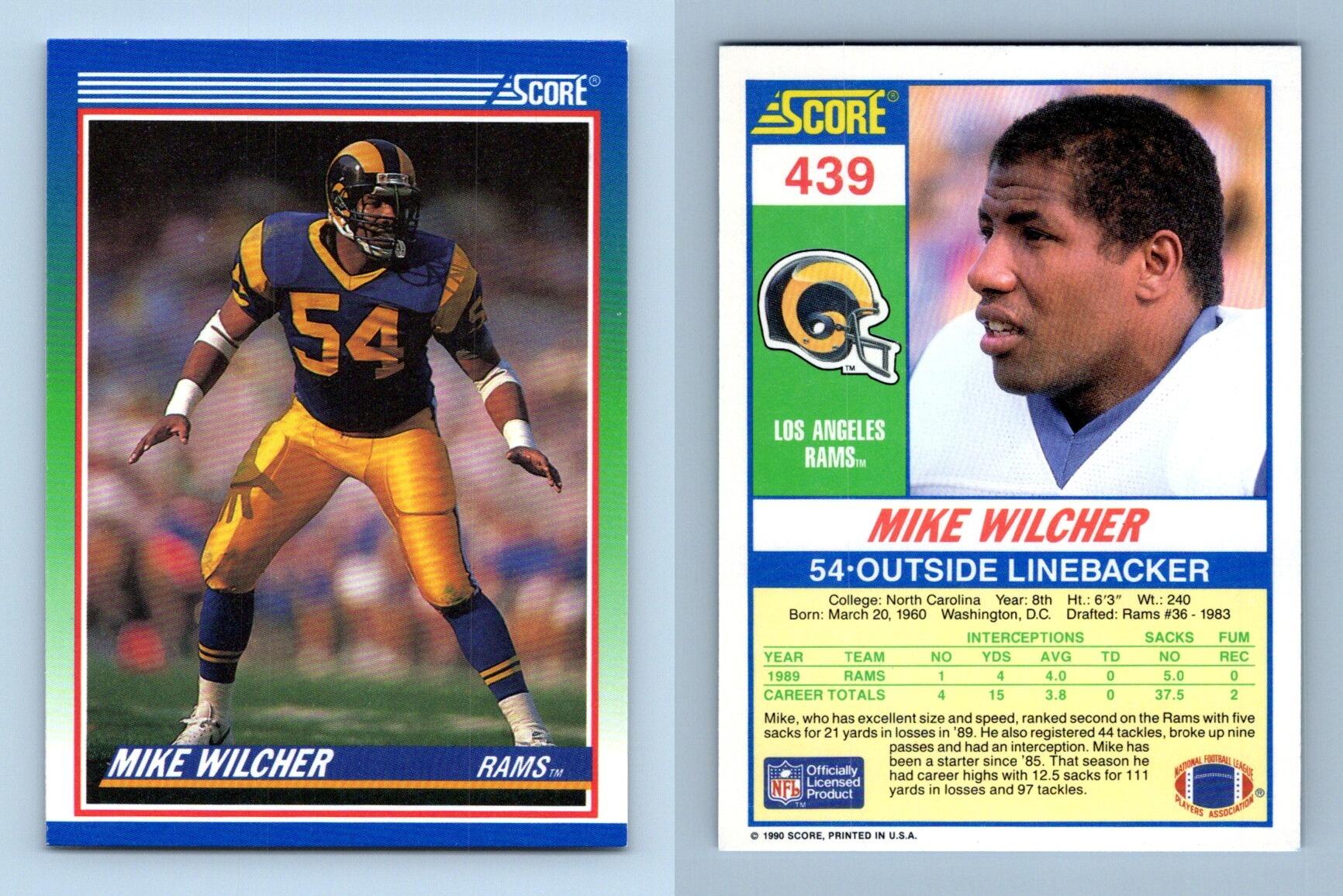 : 1990 Score Football #89 Greg Bell Los Angeles Rams